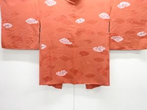 未使用品　絞り雲に菊模様羽織